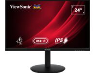 Viewsonic Monitor VG 24'' Full-HD VA 100Hz Ergonomic/Pivot/USB-C/PD/Speakers VG2409-MHDU-2