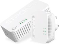 Strong Powerline Kit A1000 Mini 1000Mbps WI-Fi 1200Mbps UK POWERWF1000DUOMINIUK