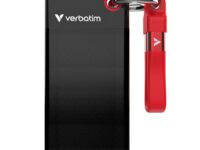 Verbatim SSD Portable Pocket Keyring 3.2 Gen2 1TB Black/Red