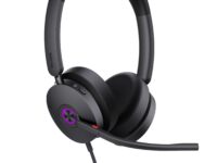 Yealink Headset Wired USB 4-Mic Noise Cancelling Hybrid ANC USB-C/A UH48 Dual Teams