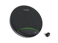 Yealink Speakerphone USB & Bluetooth Portable with AI Microphone 4m Voice Pickup & BT Dongle SP92 USB-C/A