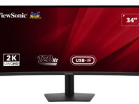 Viewsonic Monitor VA 34'' UWQHD IPS Curved UltraWide 120Hz USB-C Hub/PD/Speakers VA3420C