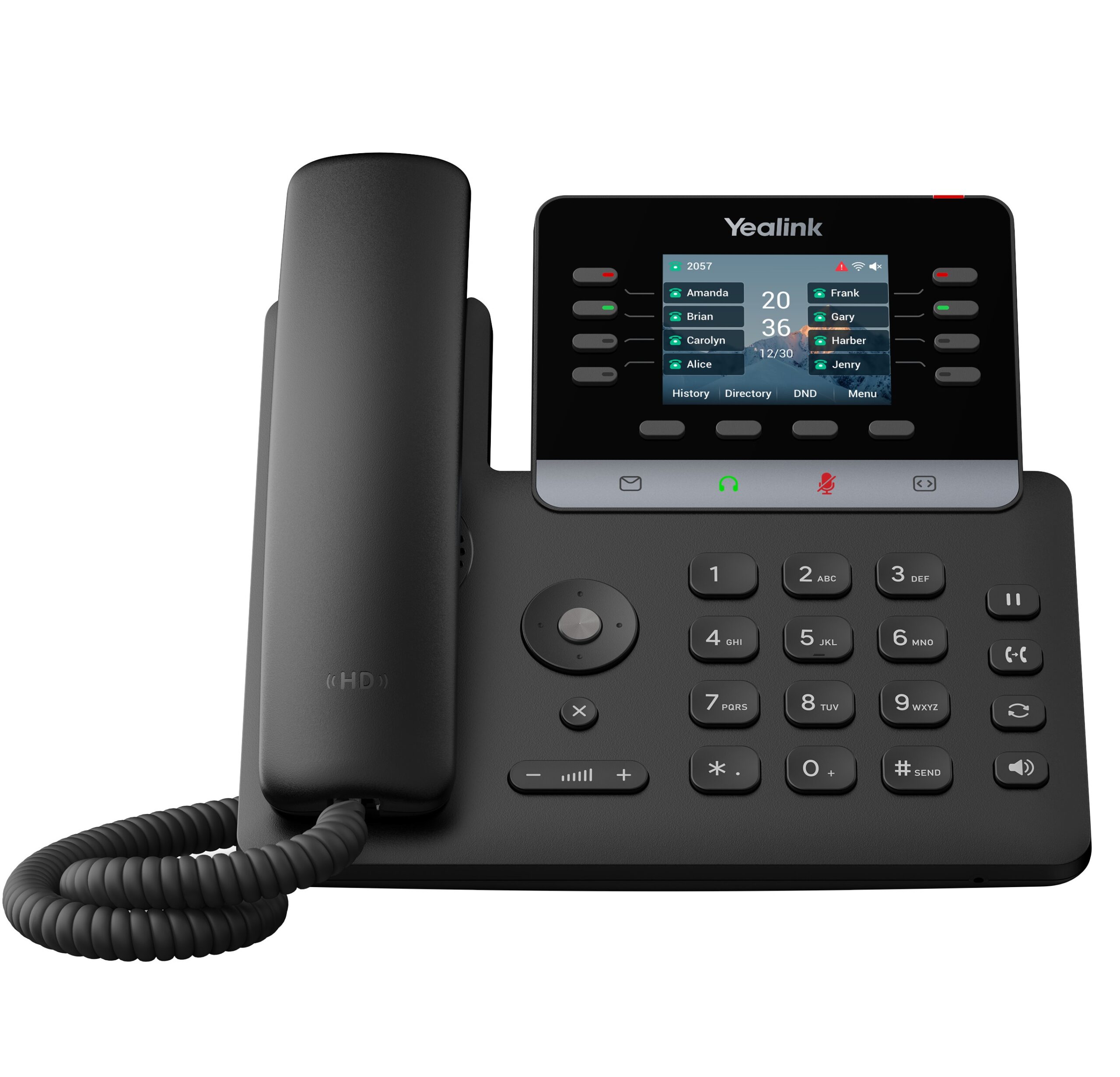 Yealink IP Phone Desktop PoE 2.8'' Gigabit