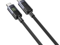 Unitek USB-C Cable PD60W Braided with Display 3.0m C14158A-3M
