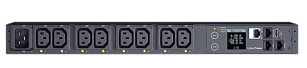 CyberPower PDU 8 Outlets 16A Remote Managing & Switching PDU41005