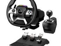 Genius Gaming Wheel Force Feeback for PC/PS4/Xbox One SpeedMaster X5 FF