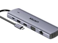 Unitek D1113B USB-C Hub USB3.0 HDMI/VGA