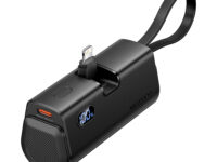 Vention Powerbank 4800mAh 22.5W Foldable Lightning Black FHRB0