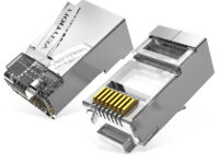 Vention NETWORK Connectors CAT6A FTP Modular Plug IDFR0-50 (50-Pack)