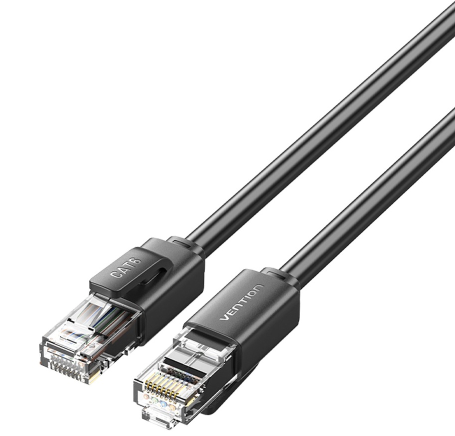 Vention NETWORK Cable CAT6 UTP 1.5m Black IBRBG