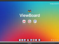 Viewsonic Viewboard Interactive Display Whiteboard 65" 4K Android EDLA 50-Point Touch 70W Speaker 8 Mic Array NFC IFP6551-3C