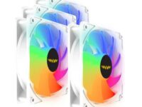 Armaggeddon Gaming Cooling Fan Set 4pcs ARGB KIT 6000 Pro White