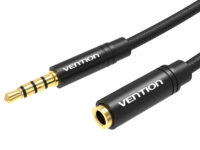 Vention AUDIO 3.5mm M-F Extension Cable Metal & Braided 1.0m BHBBF