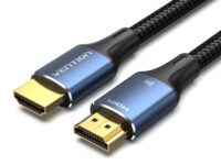 Vention HDMI Cable 2.1 8K60Hz Braided 1.0m Aluminium Blue ALGLF