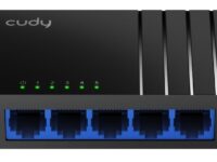 Cudy Switch Gigabit Ethernet 5-Ports Desktop GS105D with UK Plug