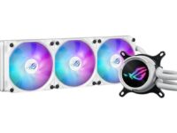 ASUS CPU Liquid Cooler ROG Strix Triple Premium ARGB GEN2 Fans Asetek Gen7 v2 Pump  2.1" IPS LCD Display LC III 360 ARGB LCD White