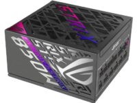 ASUS Power Supply ROG STRIX 80 PLUS Platinum Fully Modular ATX 3.1 PCIe 5.1 GaN MOSFETs Intelligent Voltage Stabilizer 850W Platinum Black