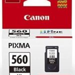 CANON INK CARTRIDGE PG-560XL BLACK FOR TS5350, TS7450