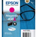 EPSON INK CARTRIDGE SINGLEPACK ULTRA INK MAGENTA 408XL(21.6ML), FOR WORKFORCE PRO WF-C4810DTWF