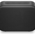 HP SPEAKER 350 BLUETOOTH, CONNECT FAR AND WIDE USING BLUETOOTH 5 WITH 2X SPEED AND 4X THE RANGE, COMPATIBLE WITH TABLETS, SMARTPHONES, PCS, AND OTHER DEVICES WITH BLUETOOTH AND 3.5 MM AUDIO DEVICES, BLACK