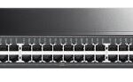 TP-LINK SWITCH 48PORTS GIGABIT LAN PORTS, 4 10GE SFP+ PORTS, MANAGED, QOS, L2+, VLAN, RACKMOUNT, UK PLUG