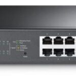TP-LINK SWITCH 16PORTS GIGABIT 8 PORTS PoE+ AND 8 PORTS GIGABIT LAN, 150W, SMART MANAGED, QOS, L2-L2+, VLAN, RACKMOUNT, UK PLUG