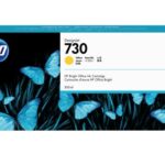 HP INK CARTRIDGE YELLOW, HP 730, 300ML, FOR DESIGNJETS T1600, T1700, T2600 SERIES