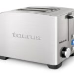 TAURUS TOASTER MY TOAST II LEGEND, 850W, 2 VARIABLE SLOTS, DEFROST MODE, REHEAT, LED LIGHT CRUMB TRAY CORD HOLDER, STAINLESS STEEL