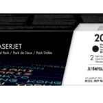 HP TONER BLACK DUAL PACK HIGH YIELD, HP 201X, FOR PRINTERS COLOR LASERJET M252, M277, M274 SERIES - 2.800 PAGES