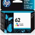 HP INK CARTRIDGE TRI - COLOR, HP 62, FOR MOBILE PRINTERS 200 & 250, 165 PAGES