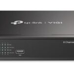 TP-LINK NVR VIGI VIDEO RECORDER POE, 8 CHANNEL UP TO 8MP RESOLUTION, 80MBPS BANDWIDTH, 1 X HDD INTERFACE UP TO 10TB, SMART DETECTION, ONVIF, REMOTE MONITORING, 2-WAY AUDIO, VGA, HDMI, 2 X USB 2.0, LAN