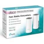 TP-LINK WIRELESS WHOLE HOME MESH KIT AC1200, DUAL BAND, 2 x 10/100 LAN PORTS, 2 X INTERNAL ANTENNAS, MU-MIMO, QOS, PARENTAL CONTROL, ROUTER/AP MODE, WPA/WPA2, WHITE, PACK OF 2 UNITS