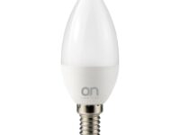 GBC ON LED Candle E14 C37 6W 4000K Day White