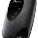 TP-LINK ROUTER WIRELESS 4G LTE MOBILE WI-FI, 1 SIM CARD SLOT, 1 MICRO USB, BATTERY, INTERNAL ANTENNA, BLACK