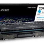 HP TONER CYAN HIGH YIELD, HP 207X, FOR PRINTERS COLOR LASERJET PRO M255DW, M282NW, M283FDN, M283FDW - 2.450 PAGES