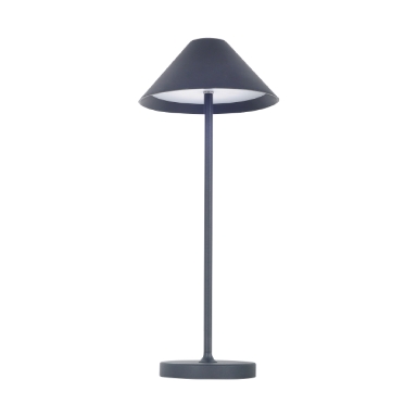 KELU LIBERTY USB-C Rechargeable IP54 Aluminium Table Lamp 240LM 4000mAh Black