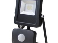 GBC ON NIGHTGUARD 10B Outdoor LED Floodlight PIR 10W Black