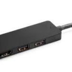 HP HUB ENVY USB-C, HOST PORT (USB 3.0 - TYPE C ALT-MODE W/PD 3.0) WITH CABLE, USB 3.0, USB 2.0, HDMI 2.0, TYPE C POWER PASS THROUGH PORT, CAN CHARGE THE NOTEBOOK - UNINVERSAL DOCK FOR NOTEBOOKS, W/O POWER ADAPTOR