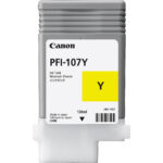 CANON INK CARTRIDGE PFI-107Y YELLOW 130ml FOR iPF670/IPF770
