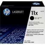 HP TONER BLACK HIGH YIELD, HP 11X, FOR PRINTERS MONOCHROME LASERJET 2410, 2420, 2430 - 12.000 PAGES