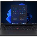 LENOVO NOTEBOOK THINKPAD X13 G6, INTEL ULTRA 7 255U, 4.2-5.2GHz/12MB, 12C, 12TOPS, 32GB, 1TB SSD, INTEL GRAPHICS, 13.3' WUXGA 1920x1200 IPS 400NITS AG, WIFI7, BT, USB-A, USB4, HDMI, WIN 11 PRO, 3YW, BLACK