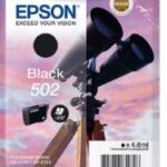 EPSON INK CARTRIDGE BLACK 502, 1 x 4.6 ml, 210 PAGES, FOR XP-5100, XP-5150