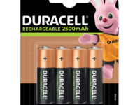 Duracell Rechargeable AA Batteries 2500mah 4pcs