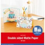 CANON PAPER 12 X 12, PHOTO MATT DOUBLE SIDED MP-101D 12X12, 30 SHEETS
