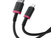 Baseus Cable Lightning to USB-A Dura Series Braided 1.0m Black-Red