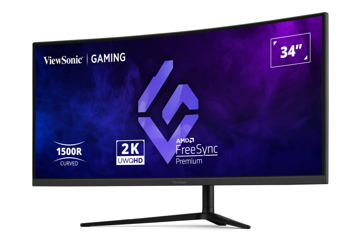 Viewsonic Monitor Gaming VX 34'' 2K VA Curved 180hz HDR10 VX3418C-2K - Image 2
