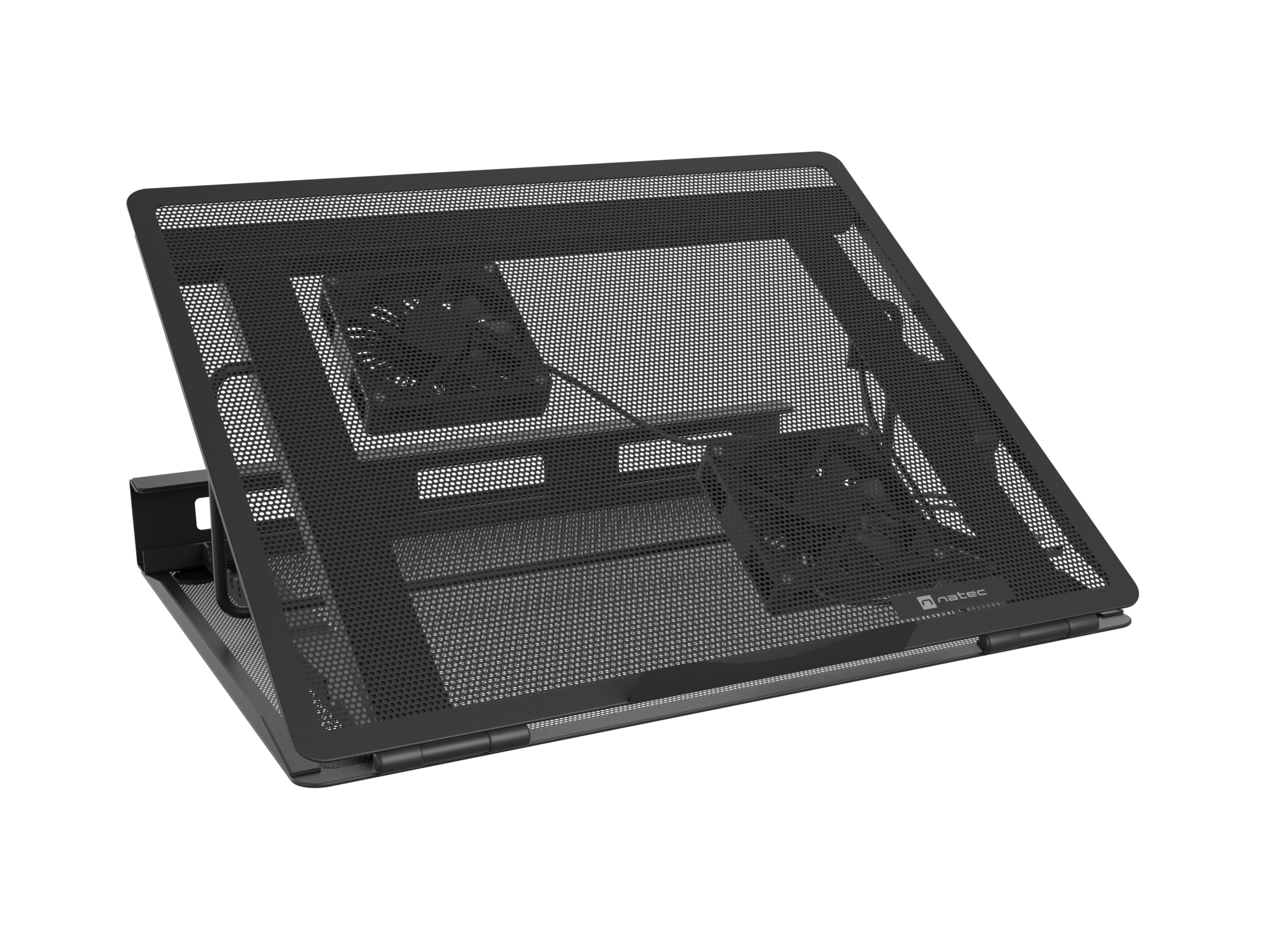 Natec TERN 2 PLUS Laptop Cooling Stand 12.1-17.3" with Adjsutable Fan Position & Speed - Image 2