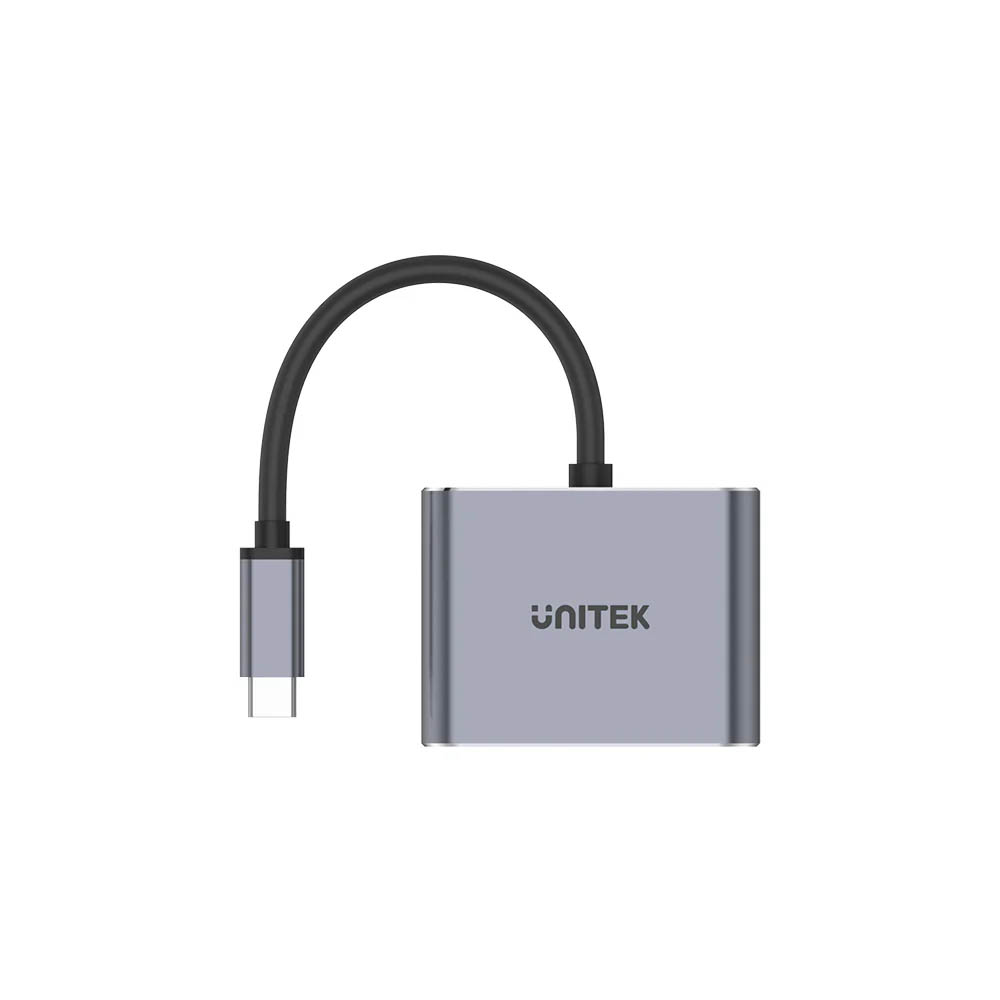 Unitek Converter USB-C to HDMI 4K60Hz + VGA with MST V1126A - Image 2