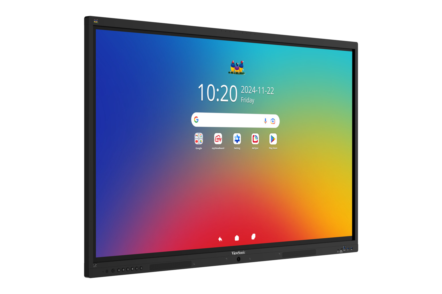 Viewsonic Viewboard Interactive Display Whiteboard 55" 4K Android EDLA 64-Point Touch 2.1 Speakers 8 Mic Array IFP5541-1-1C - Image 2