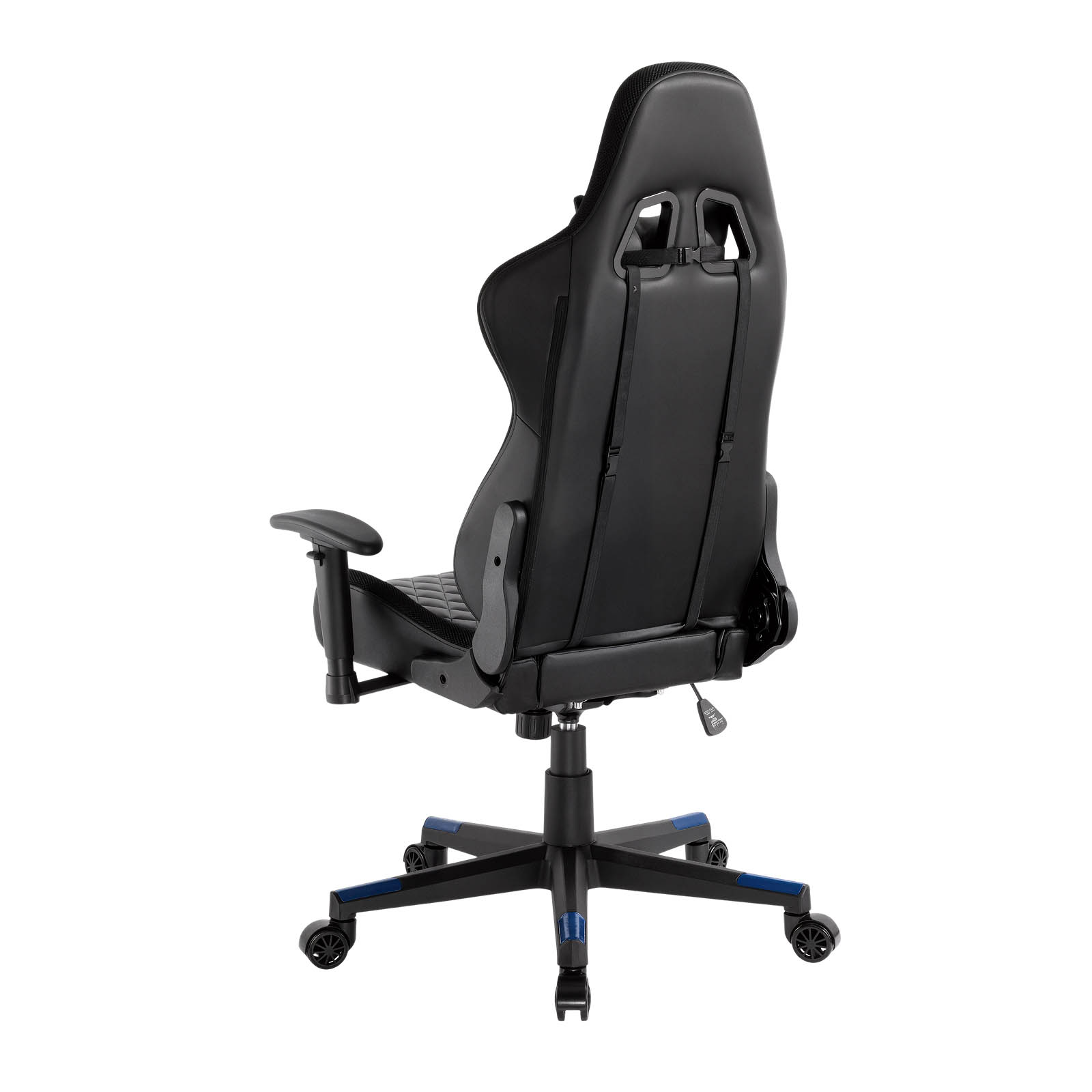 Lumivida Gaming Chair with Headrest, Lumbar Support & RGB Lights CH06-30 Black - Image 2